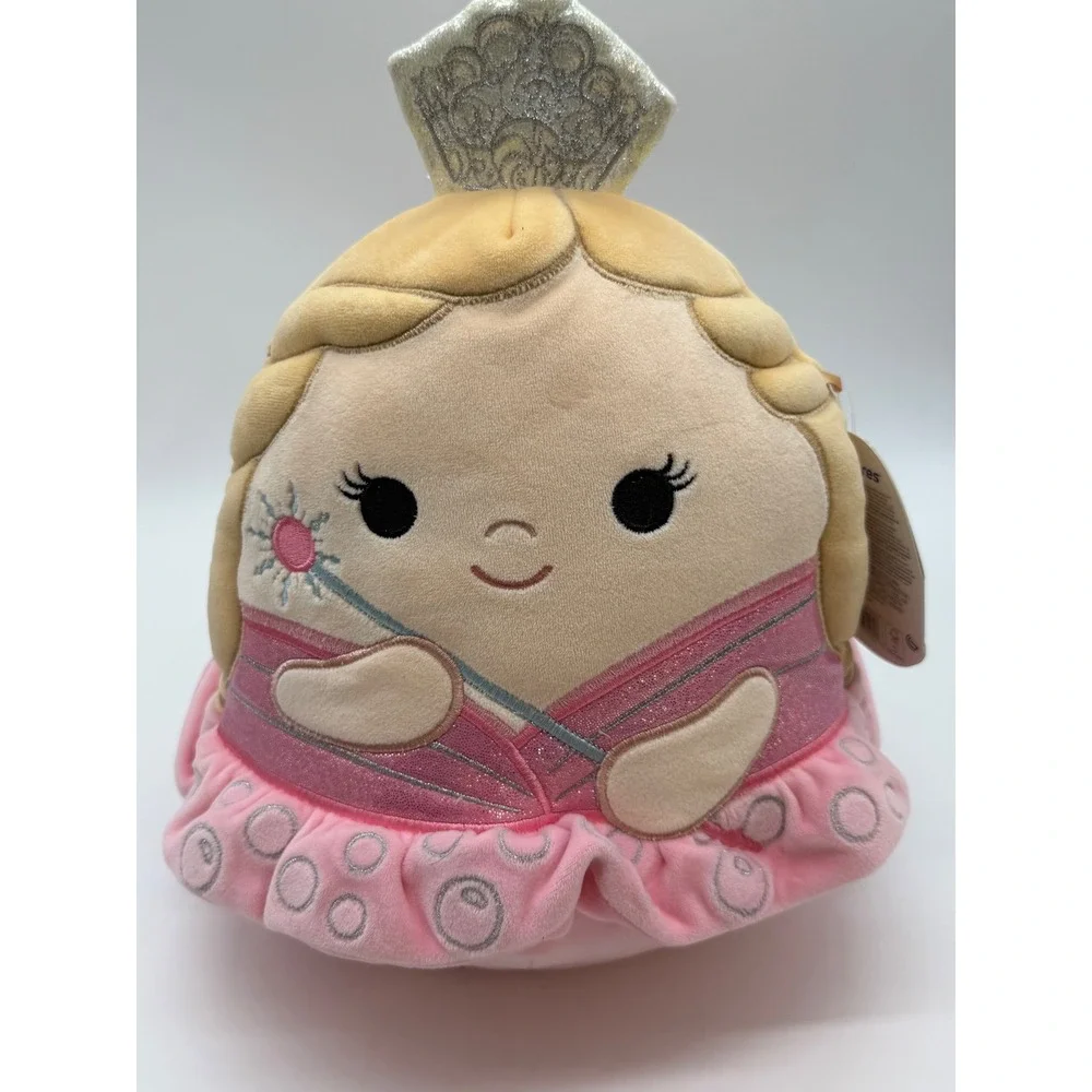 Squishmallows Wicked Movie Glinda Upland Plush Pink 10 inch NWT collectible
